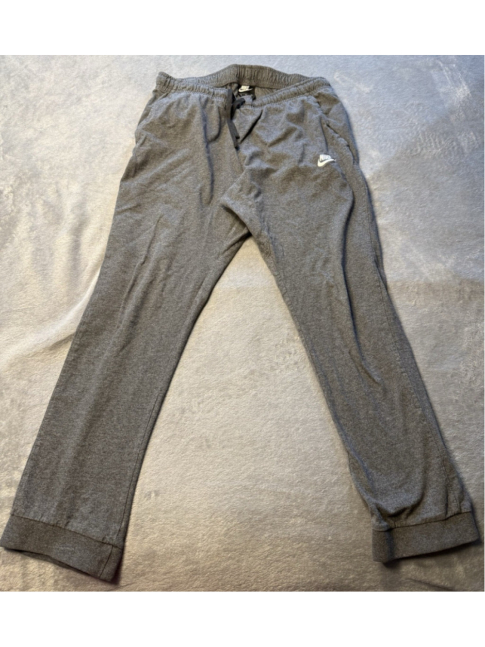 Nike Gray Cuffed Ankle Sweatpants Joggers Mens Size XL SU191002TWJ